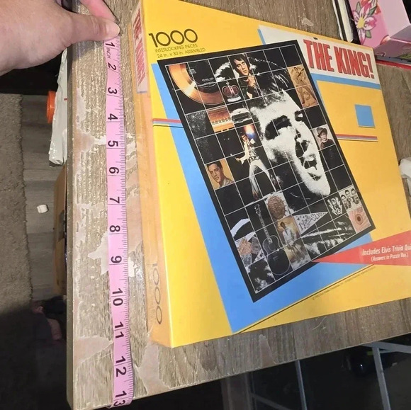 New Old Stock NOS Vintage Elvis Puzzle Factory Sealed Springbok 1000 Piece - Picture 5 of 8